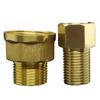 1/2" 3/4" BSPP Внутренняя на Наружную Удлинитель Латунный Трубный Фитинг Соединитель Адаптер Муфта Дом Сад Вода Газ Масло