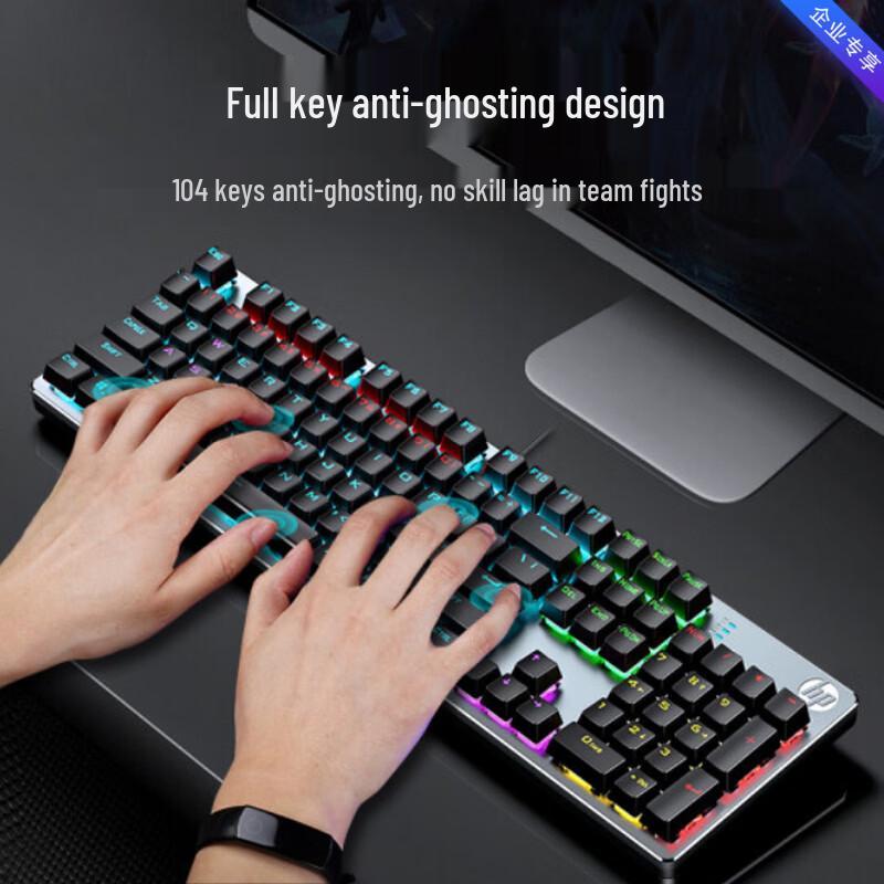HP Механическая игровая клавиатура GK400F