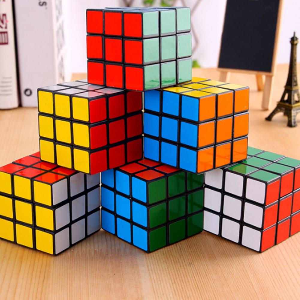 3x3 Magic Cube Puzzle Speed Cube Keychain Educational Toys Diy Intellectual Toys Gifts For Kindergarten Students Elderly