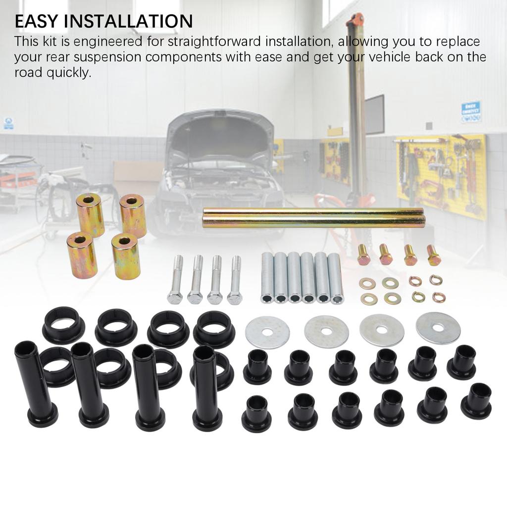 Rear Left and Right A Arm Bushing Shafts Blots Kit 5434551 Replacement for Sportsman 400 450 500 600 700 800 5434548