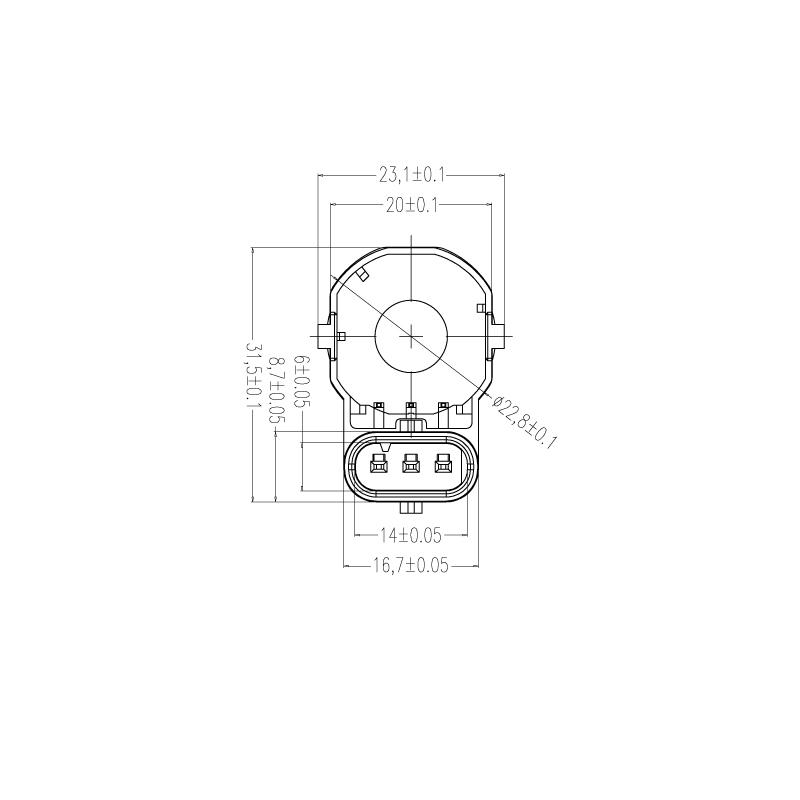 Автомобильный аксессуар PDC датчик парковки для BMW X3 X5 X6 E83 E60 E70 E71 ALFA ROMEO 66209231287 66209139868 66209233037 задний ход