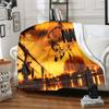 1pc Blanket Nash Tackle Print Design, Lightweight Blanket for Sofa, Bed- Soft &Warm, Gift for All Seasons like Christmas, Halloween