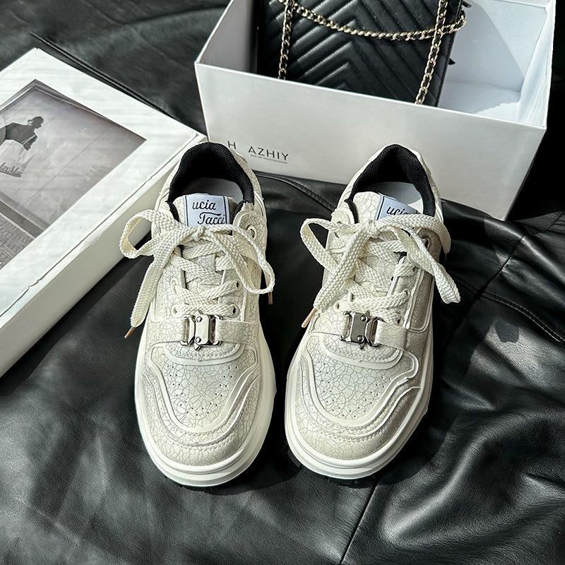 White Shoes Women's Shoes and Casual Fashionable Versatile Board Shoes