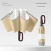 Fully Automatic Ring-Lock Sun and Rain Umbrella for Women, Enlarged, Thickened, Reinforced, Suitable for Students, Foldable, Dual-Use for Sun and Rain