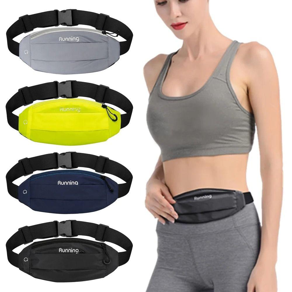 Waterproof Sports Waist Bag 7 Inch Mobile Phone Bag Fitness Bag Reflective Running Bag Hiking