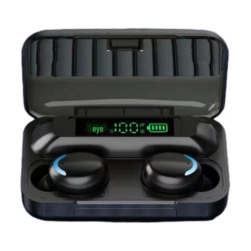 F9 M90 Pro Touch Беспроводные Bluetooth 5.3 Двойные наушники с аккумулятором и цифровым дисплеем