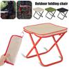Mini Folding Stool with Carry Bag Portable Lightweight Heavy Duty Outdoor Camping Backpacking Beach Picnic Fishing Collapsible Chair Seat