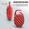TPU Transparent Case Speaker Protective Cover Shockproof Impact Resistant Drop-Proof Audio Protective Case for JBL CLIP 5