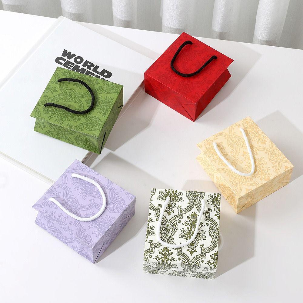 Various Styles Packaging Box Multicolored Handbag New Packing Box Party Supplies