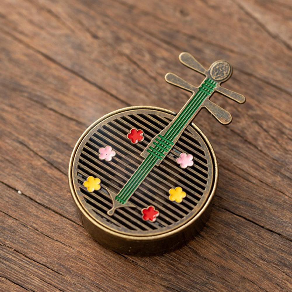 Creative Vintage Hollow Out Metal Incense Burner Holder Exquisite Hill Shape Incense Burner For Yoga Home tea ceremony ornaments