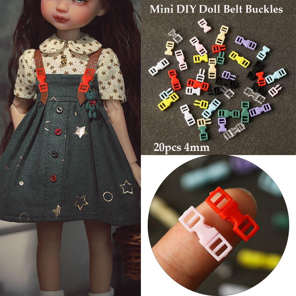 Webbing Asseccories Doll Bags Buckles Mini Buckle Dog Collar Strap Handmade Backpack Button