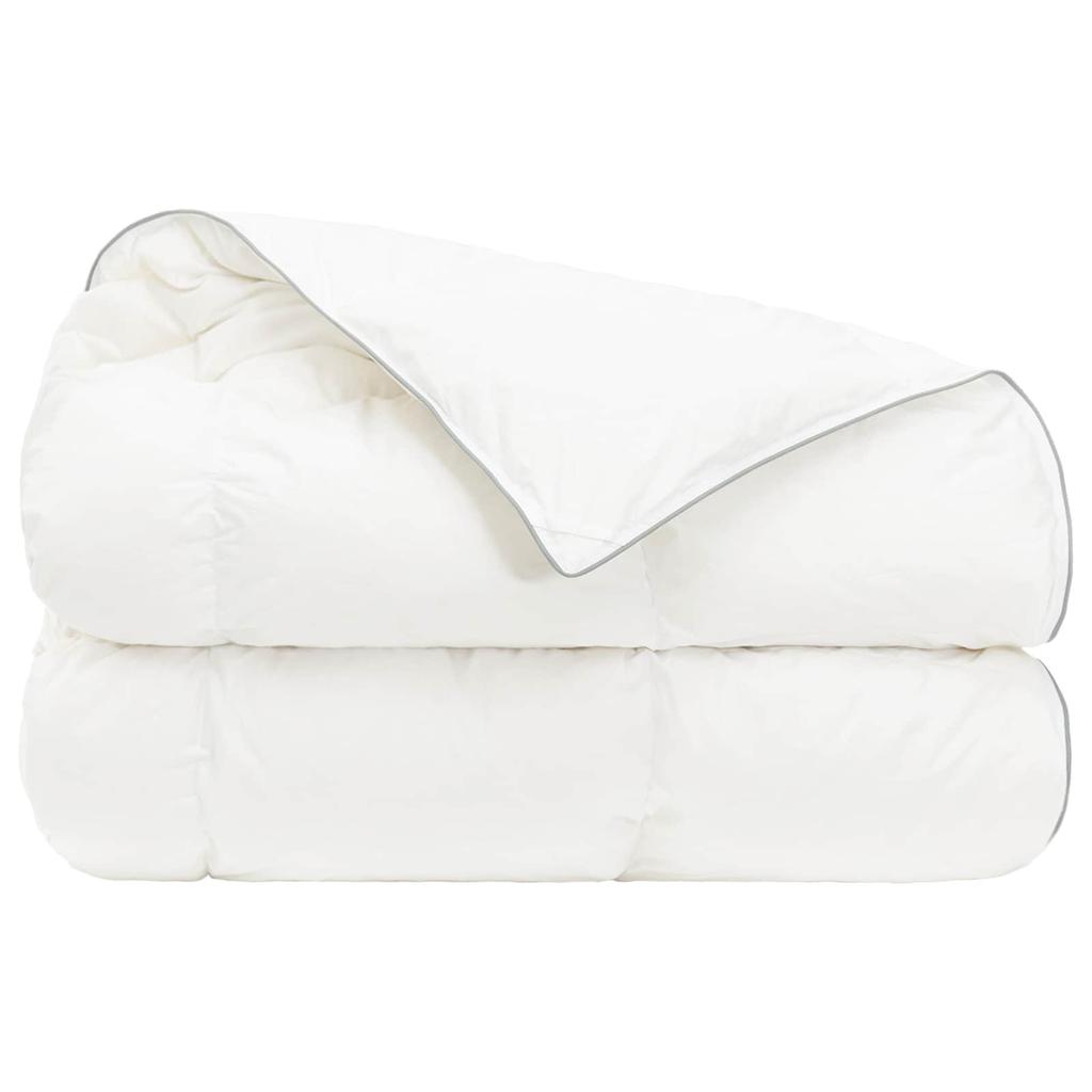 Duvet FULDA 135 x 200 cm 4 Seasons 210 GSM White