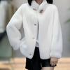 Women's Coat Fur One Autumn and Winter Short Thickened Fashion