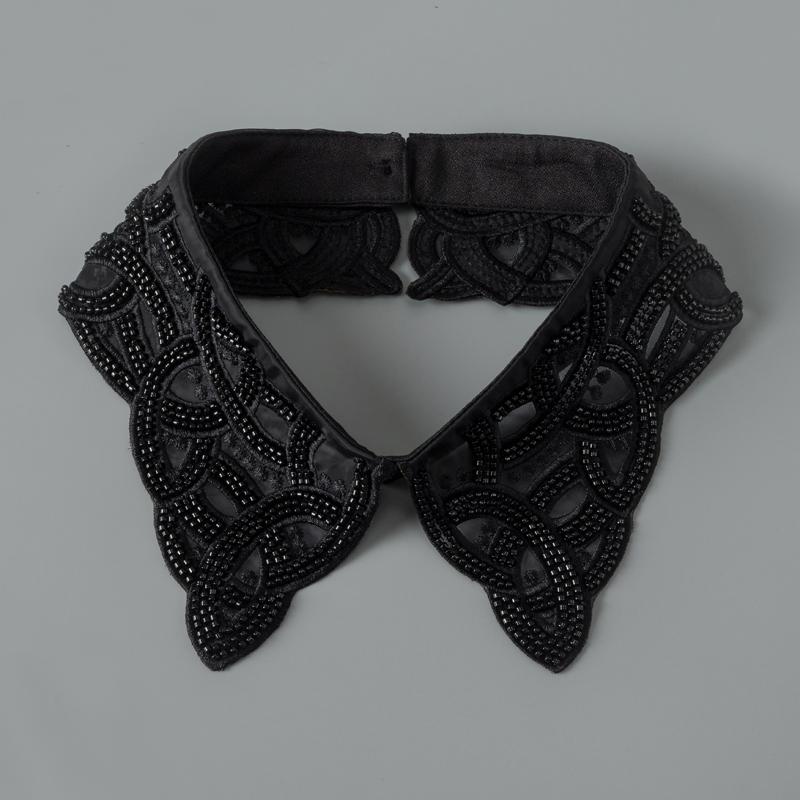 Pearl Fake Collar Lacklace Stand Beads Detachable Collar Fake Women for Party Bride Dress Decorate False Collar Nep Kraagie