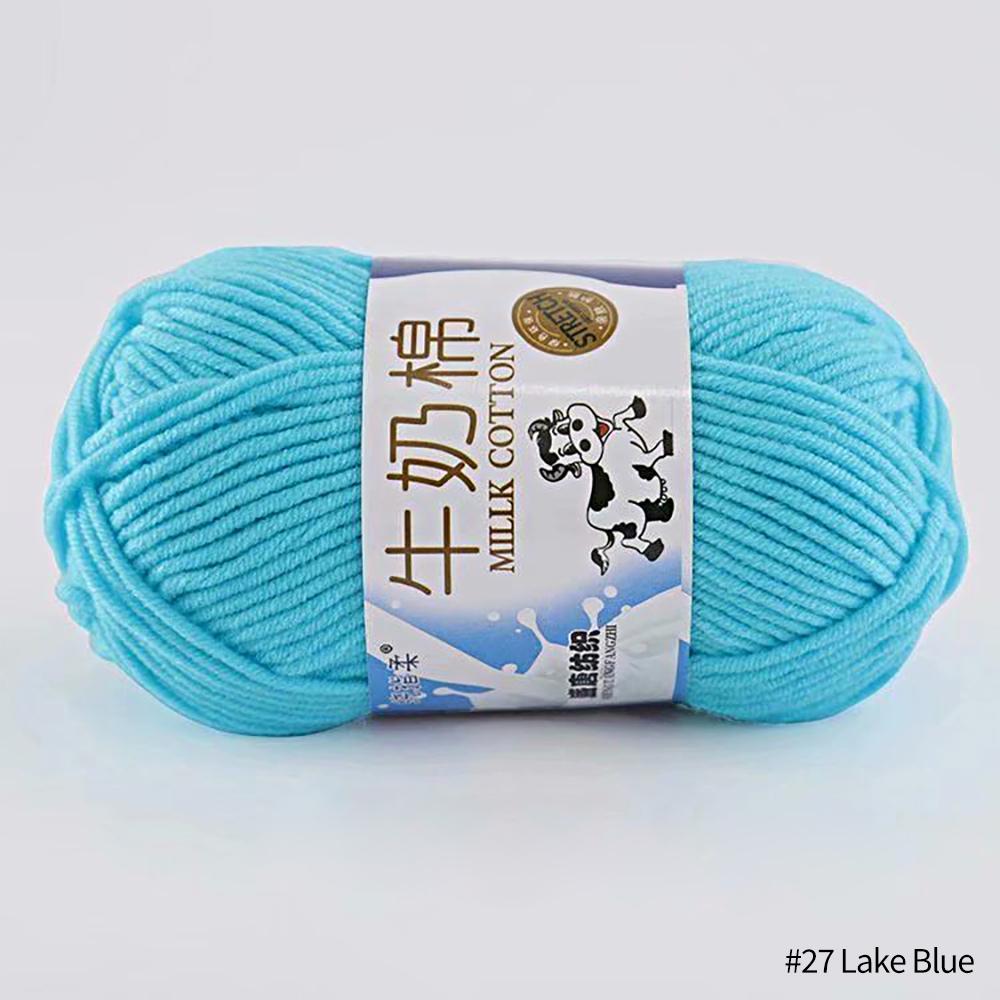 FEIJIEAST 50 г/рулон молочно-хлопковой пряжи, 5-слойная нить для ручного вязания, мягкие теплые хлопковые нитки «сделай сам», детская шерсть для ручного вязания крючком, пряжа