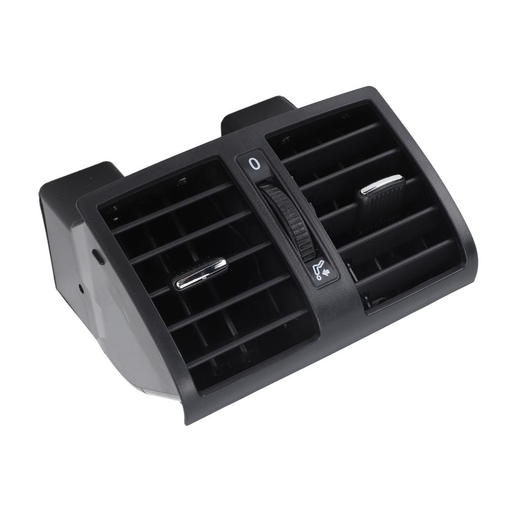 Car Rear Center Air Conditioning Outlet Vent Nozzle 1TD819203 Black Rear AC Outlet Vent for Caddy 2004 to 2015