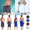 Men's Household Absorbent Wearable Towel Pants Beach Sexy Bath Towel Blanket Microfiber Anti-light Towel Shorts