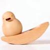Funny Duck Gift Mini Duck Desktops Decorations 2Pcs Wood Ornament Set Couple Small Statue Decorations