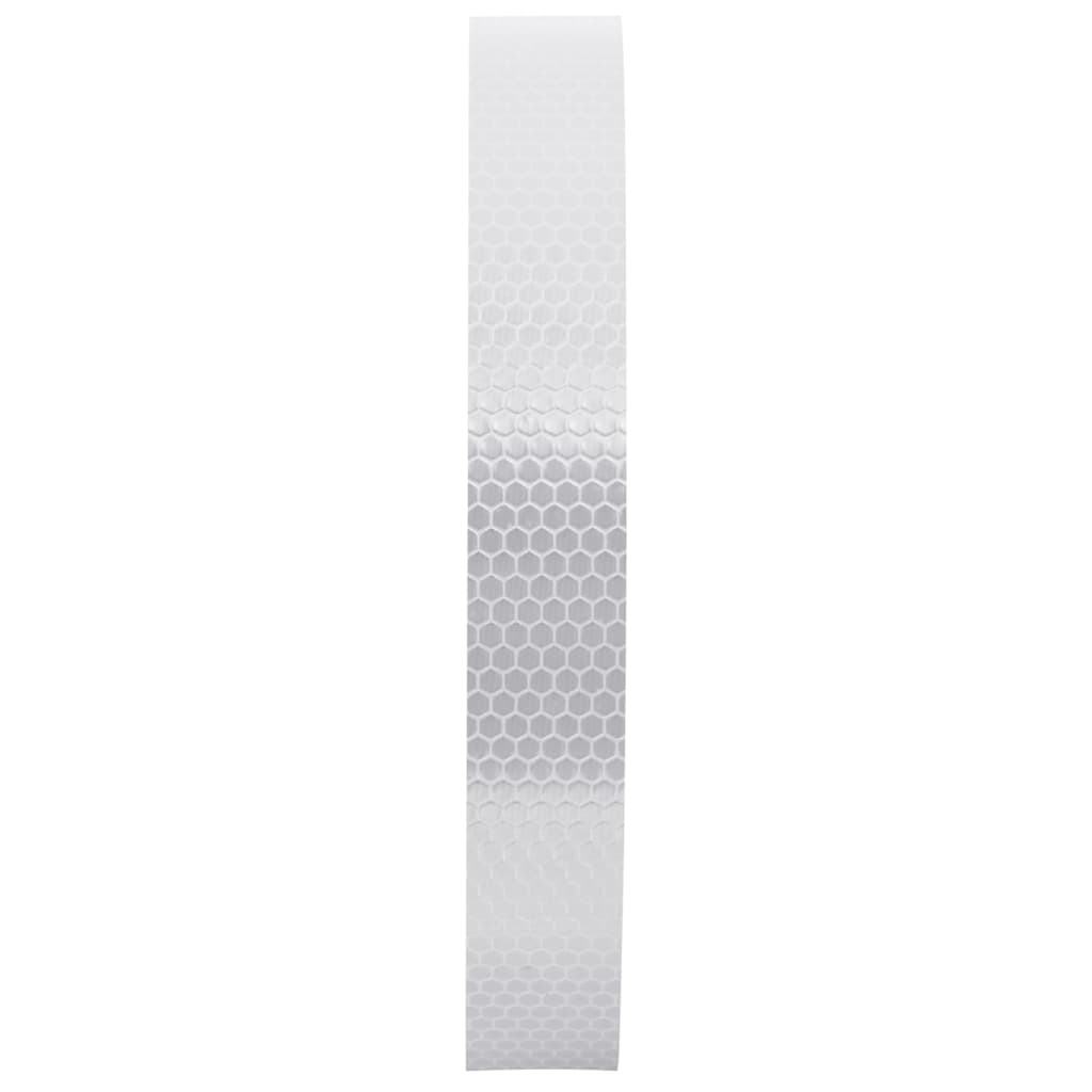 Taśma Odblaskowa, Biały, 2,5 Cm X 50 M, Pvc