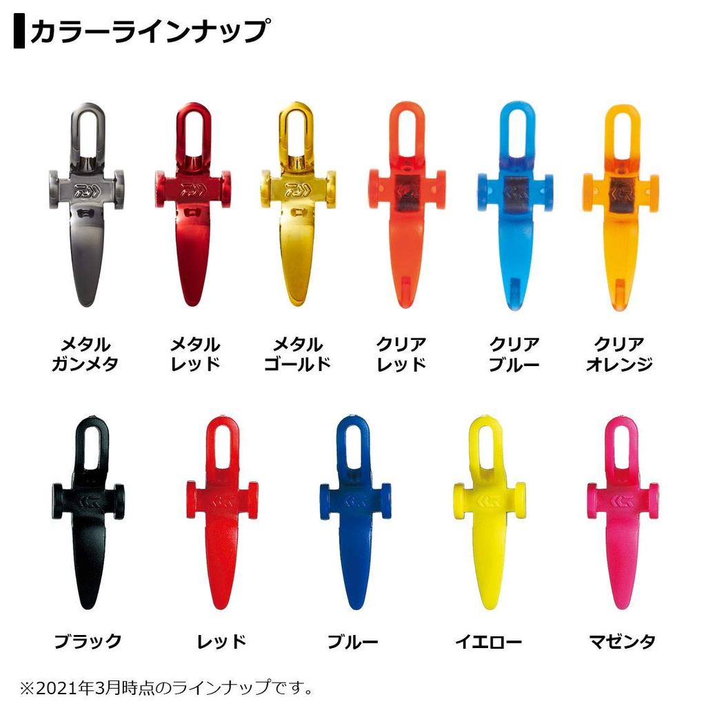 Daiwa Держатель крючка для приманки металлический, цвет бронза 07753091