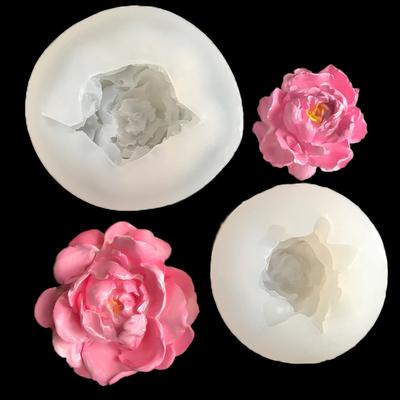 3D-формы для выпечки с изображением цветка жасмина, силиконовые формы для молочного желе, формы для помадки, шоколада, кухонные принадлежности своими руками, форма для мыла, свечей, подарок ручной работы