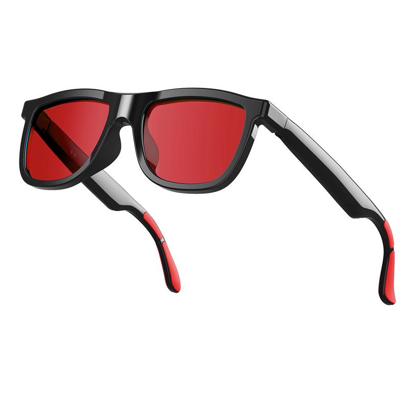 E05C Smart Glasses: Four-Speed Touch, Color-Changing, AI Voice-Activated, Noise-Reducing, Bluetooth Call & Music