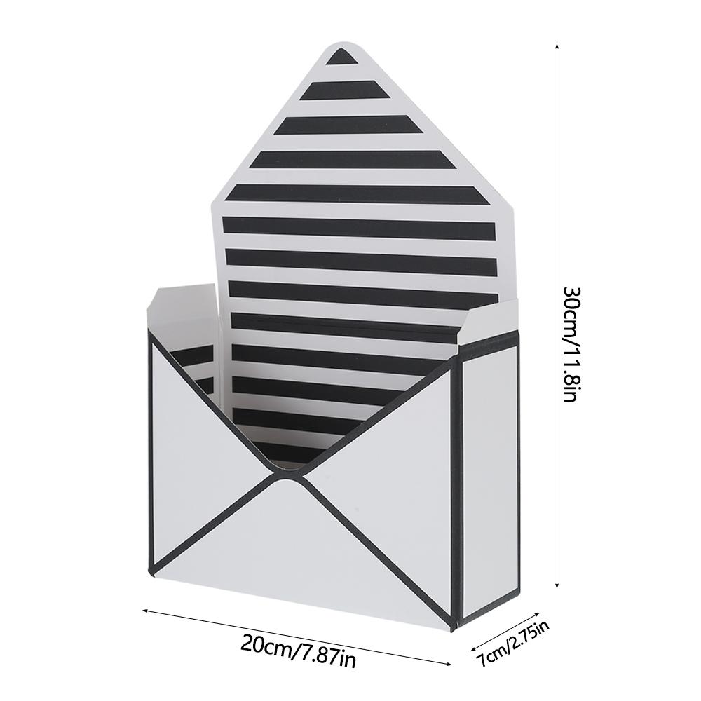 Креативная конвертная складная коробка для хранения букетов флориста с цветами, для вечеринки, Дня святого Валентина, подкладочные конверты, конверт для свадебного приглашения