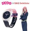 Снижение цены [Новые] CITIZEN Q&Q x SK the Infinity SmileSolar Солнечные часы Модель 'Цветок вишни'