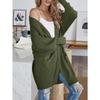 Women's Autumn/Winter Knitted Solid Colour Casual Sweater