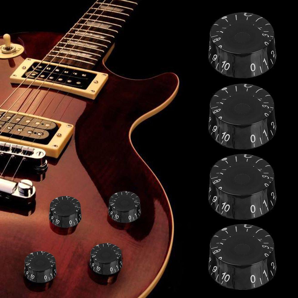 Accessories Tone Volume Knobs Bass Tuning Switch Electric Guitar Speed Control Bucket Shape Knob