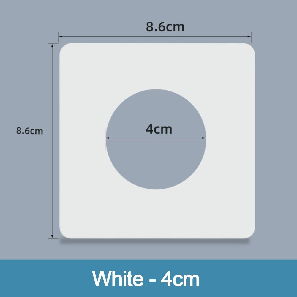 With Outlet Hole Cable Socket Panel With Rubber Pad Decorative Cover Network Cable