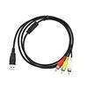 USB-3RCA аудио-видео A/V-кабель-адаптер для видеокамеры для телевизора, Mac, ПК, инструмента