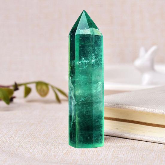 Натуральный кристалл Призма Положительная энергия Камень Столб Украшение для дома Кристалл Башня Камни Аксессуар Подарок для друзей и семьи
