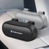 hijk1 Car Sun Visor Glasses Holder Sunglasses Case For VW Golf T5 Phaeton GTI Teramont ID3 Tiguan Car Accessories Glasses Box keychain
