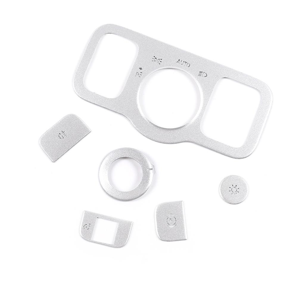 Car Headlight Switch Button Trim Ring For Mercedes Benz Class A B CLA GLA GLB W177 W247 X247 C118 Class Car