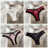 Ruffle Mesh Floral Bowknot Panties Thong Lace Flower Transparent Briefs Comfortable   Girl
