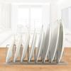 Stainless Steel Kitchen Shelf For Dish Storage Single Sink Drainer Rack With Space Saving Design