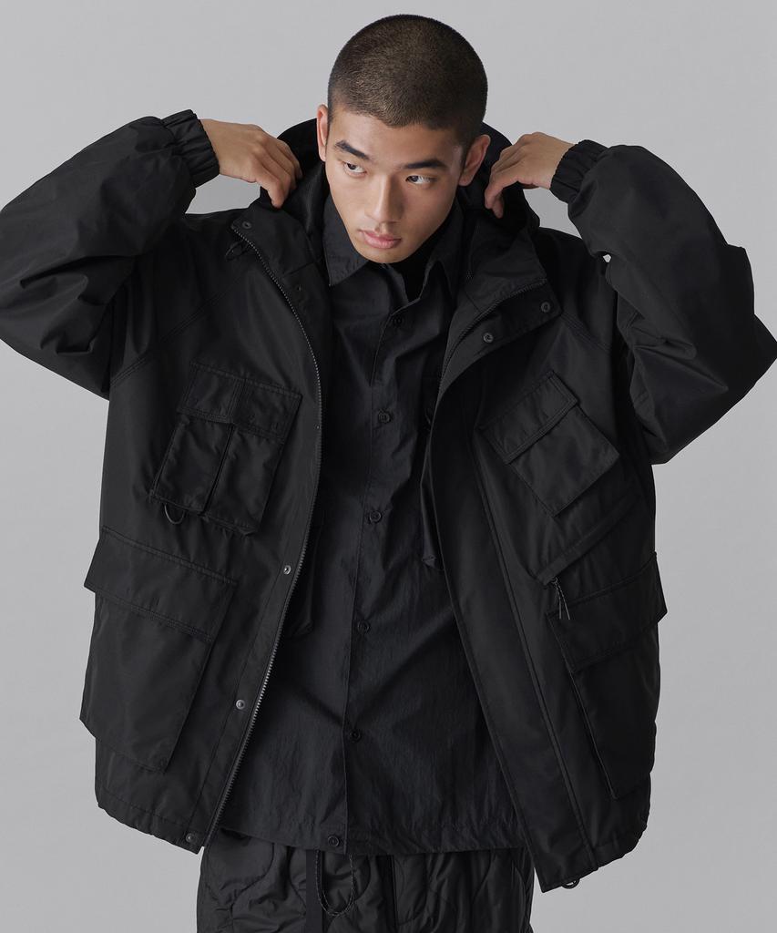 Musinsa Standard [City Leisure] Multi-Pocket Windbreaker Jacket [Black]