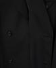 Synqia Heritage Double-Breasted Tailored Jacket Black