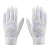 ZETT Baseball Batting For Both Compatible with High School White S Size 2 BG578HSW Gloves, Hands, Rules, (1100), (22~23cm), Pairs,