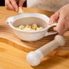 Manual Ceramic Grinding Bowl Safety Rice Paste Bowl Baby Food Milling Bowl  Garlic Ginger Grinding