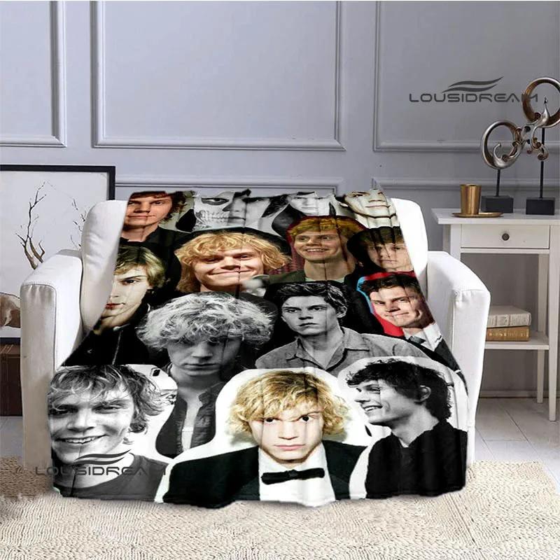 Одеяло с 3D рисунком Эвана Питерса, модное, сохраняет тепло, красивые одеяла, мягкое и удобное одеяло, подарки на день рождения