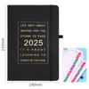 Planner Weekly and Monthly Yearly Year 2025 Dashboard Customized Diary Planner 2025 Kraft Paper Notebook Journal Planner Book