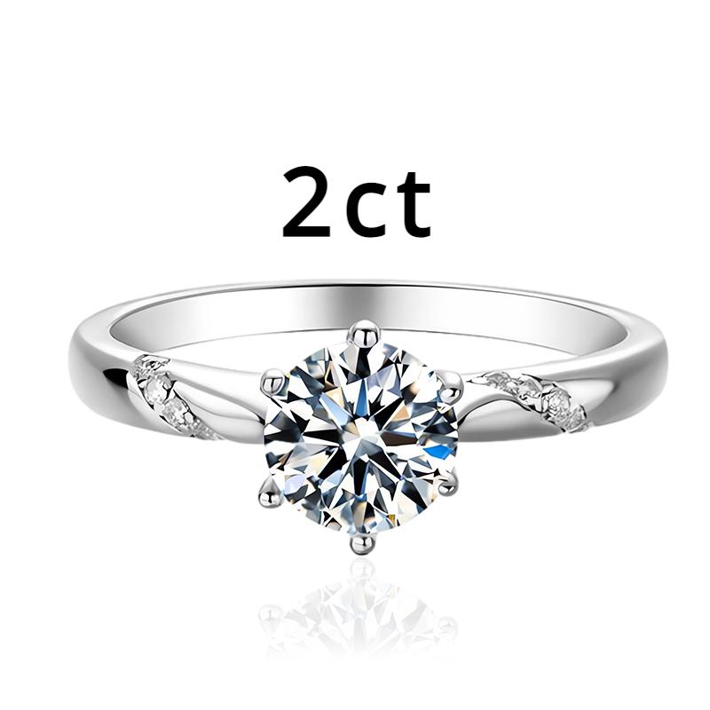 Кольцо с муассанитом 3 карата, 9 мм, стерлинговое серебро 925 пробы с позолотой 18 карат, обручальное кольцо с бриллиантом, ювелирные изделия для женщин