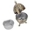 Vintage Incense Burner Holder Ornament Decoration Home Office Bedroom Metal Craft Gift