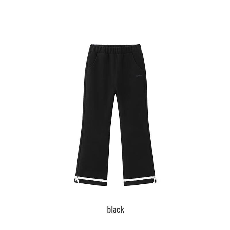 YEEHOO Girls' Warm Knit Micro Flare Pants