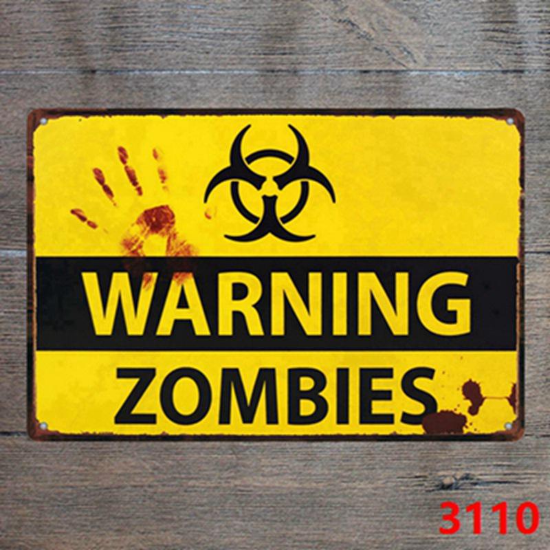 Custom Gun Humor Tin Sign for Restaurant, Bar, or KTV Decor