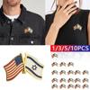Lsrael Flag Pin Brooch Badge Pin Clothing Decoration Clothing Accessories