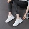 Luxury New Womens White Sneakers 2024 New Anti-slip Thick Bottom Casual Ladies Flats Shoes Lightweight Comforts Walking Footwear