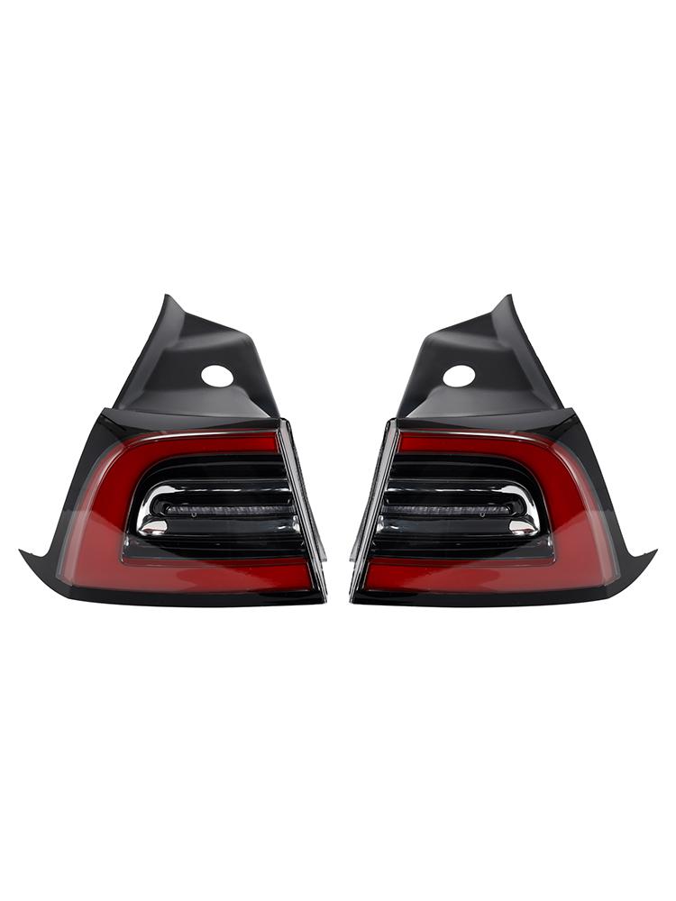 L+R LED Tail Lamp Outer Rear Tail Light 3 Pin For Tesla Model 3 Y 2017-2023
